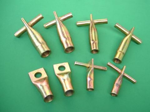 Set Of Embedded Parts Screws, Flat Tube